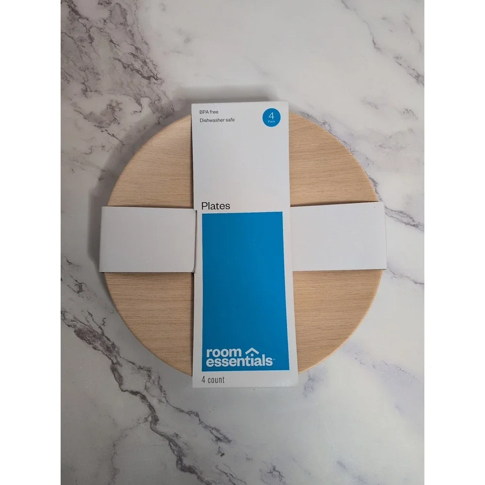 Room Essentials melamine salad plates  BPA Free 8.5
